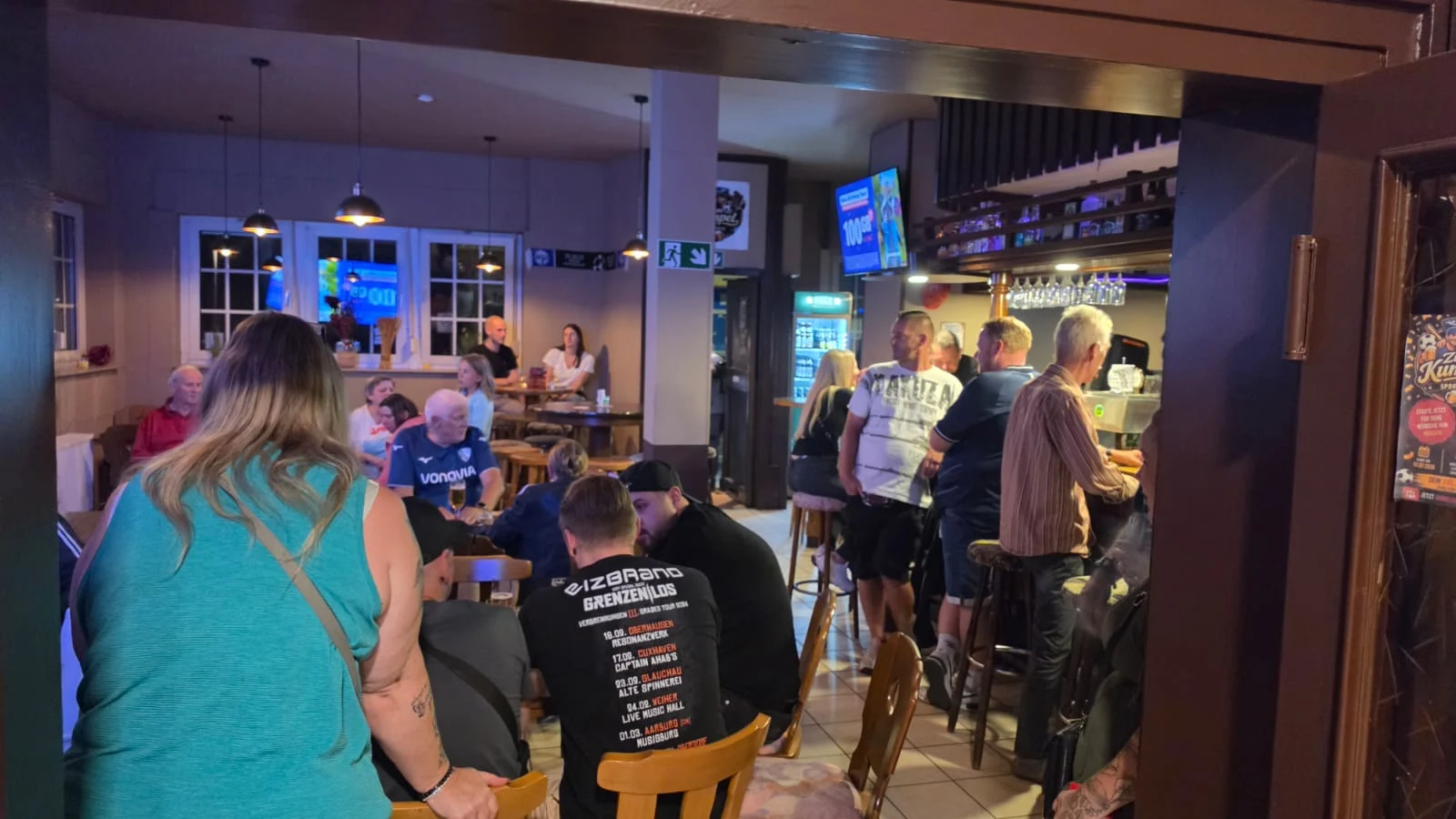 Ein voller Abend in unserer Sportsbar